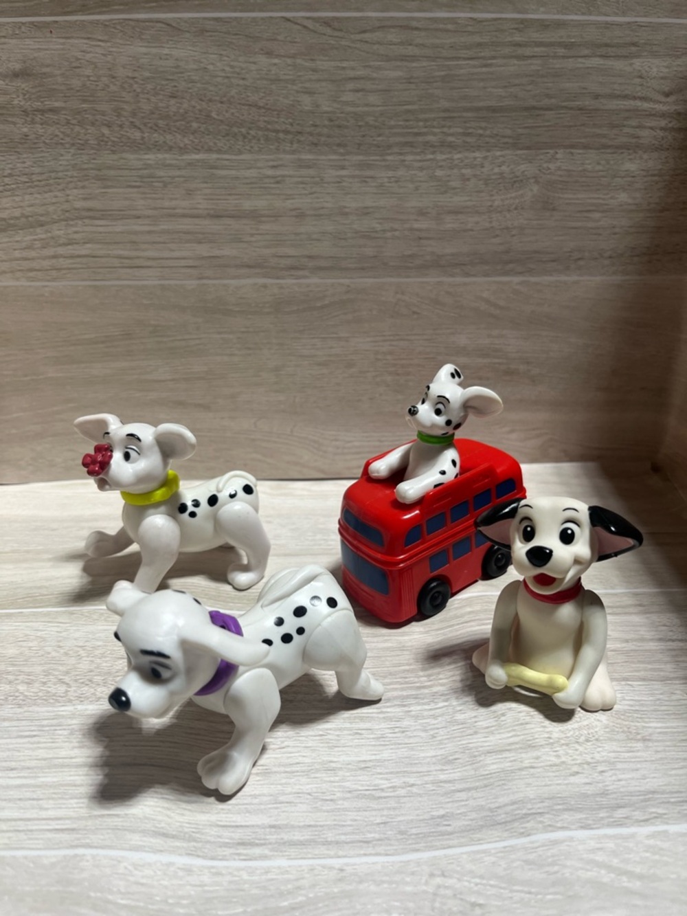Vintage Disney 101 Dalmatians Figurines Set of 4